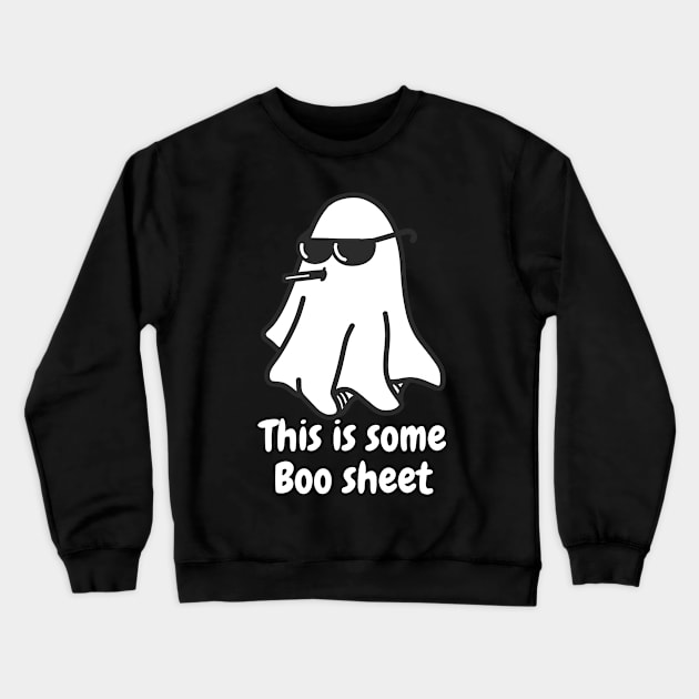 This is some boo sheet Crewneck Sweatshirt by Salizza